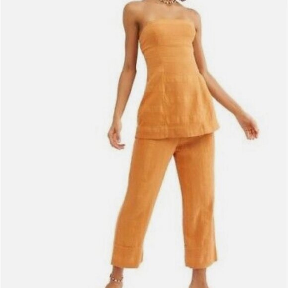 Free People Pants - Free People Dusty Rose Size M “This is Love” Set NWT